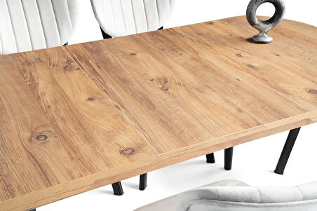 Venüs Star MDF Mutfak Masa Sandalye Takımı 80x130 