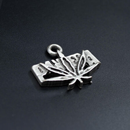 Pantera Kolye Ucu - Antik Gümüş Kaplama - Kod:297