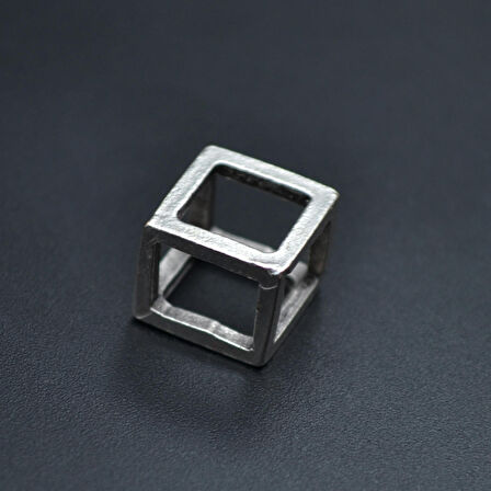 Küp Kolye Ucu - Antik Gümüş Kaplama - Kod:223