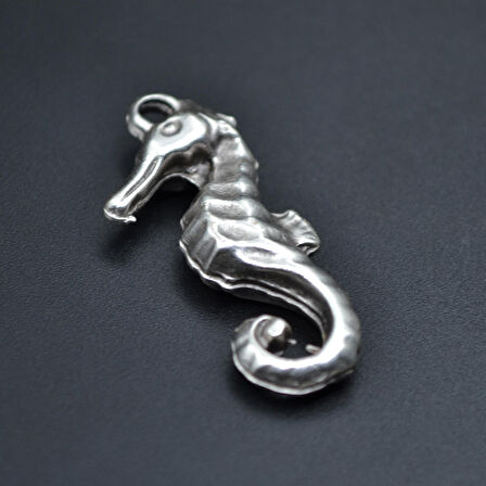 Denizatı Kolye Ucu - Antik Gümüş Kaplama - Kod:252