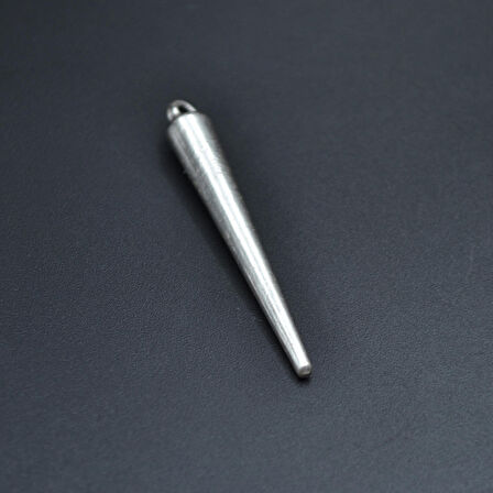 Çubuk Kolye Ucu - Antik Gümüş Kaplama - Kod:61