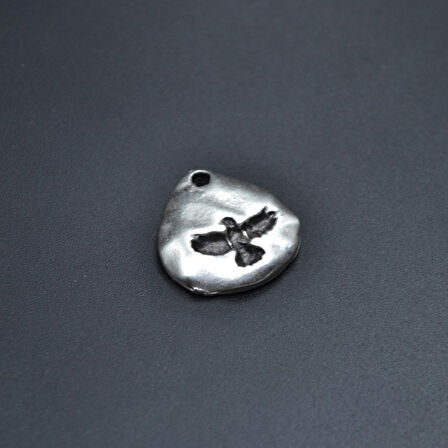 Kartal Kolye Ucu - Antik Gümüş Kaplama - Kod:79