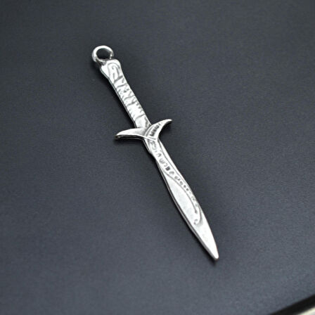 The Legend Of Zelda Kılıç Kolye Ucu - Antik Gümüş Kaplama - Kod:99