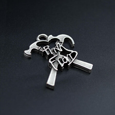 Pink Floyd Kolye Ucu - Antik Gümüş Kaplama - Kod:292