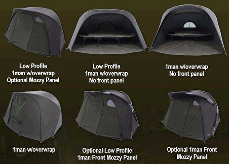 Prologıc Frame-X1 Bivvy 1man (H145cm W265cm D165cm) Çadır