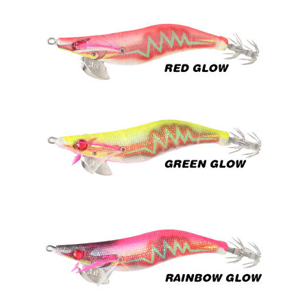 RYUJI SUTTE SQUID 3.0# RED GLOW-Standart