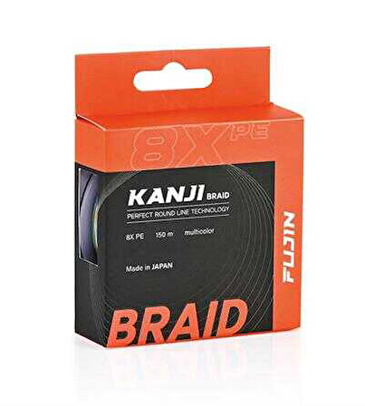 Fujin Kanji 8X 150MT Multi Color Pe Line 0.185mm