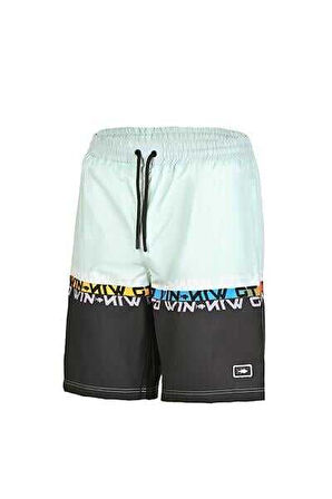 Fujin Pro Angler Board Short Mayo Anthracite Turquoise XLarge (XL)