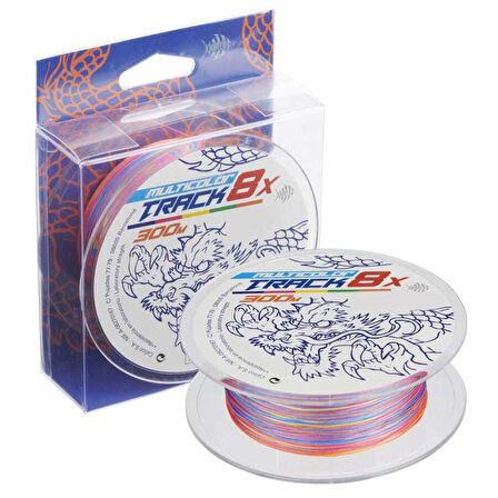 Kali Kunnan Track 8x İp Misina MULTICOLOR-0.35MM - 300M - 36,35KG