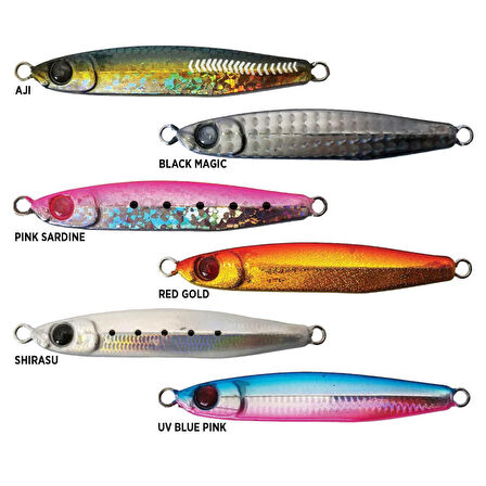 Mustad Mezashi Casting Jig Sahte Balığı GREEN GOLD-40GR