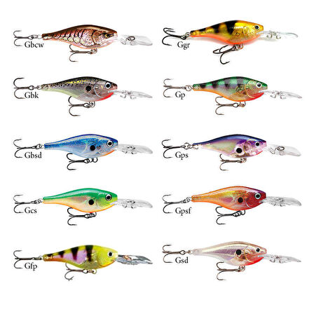 Rapala Glass Shad Rap Sahte Balığı OGH-40MM