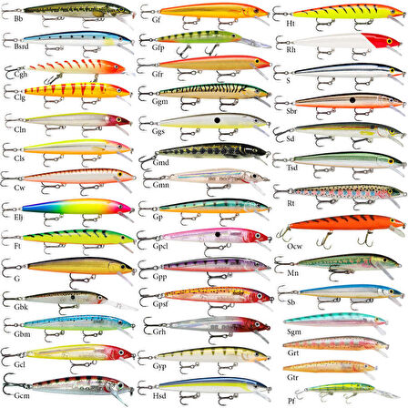 Rapala Husky Jerk Sahte Balığı GF-80MM