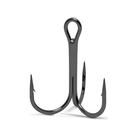 Vmc Round Üçlü Olta İğnesi 8540 BLACK-NO:6 - 10LU