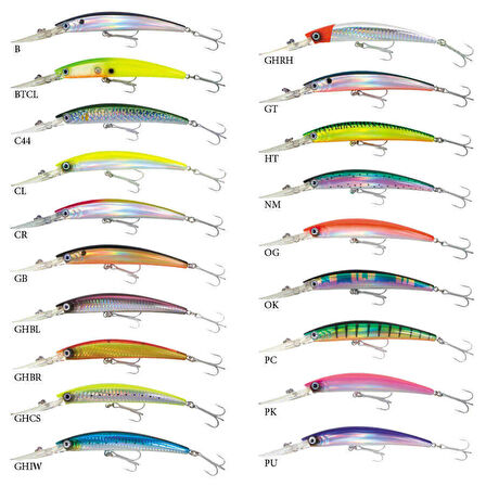 Yozuri Original Crystal Minnow Deep Diver Sahte Balığı B-130MM-24GR