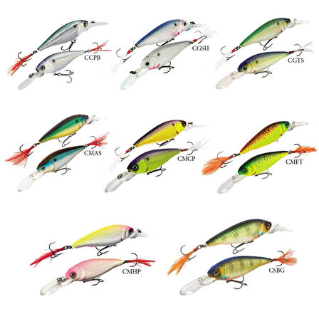 Yozuri Sashimi Shad Fw Suspending Sahte Balığı CMCP-70MM