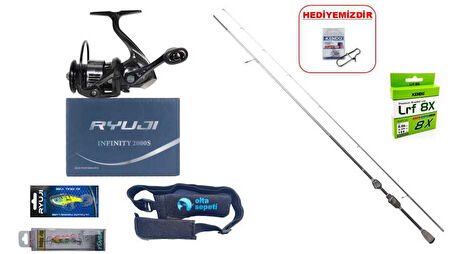 Ryuji Matrix Fuji 228cm 0.8-6g & Ryuji Infinity 2000S LRF Seti