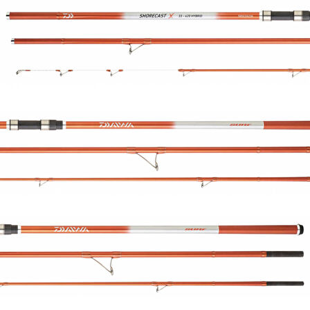 Daiwa New Shorecast 4.20m 100-225gr 3P Surf Olta Kamışı Standart-Standart