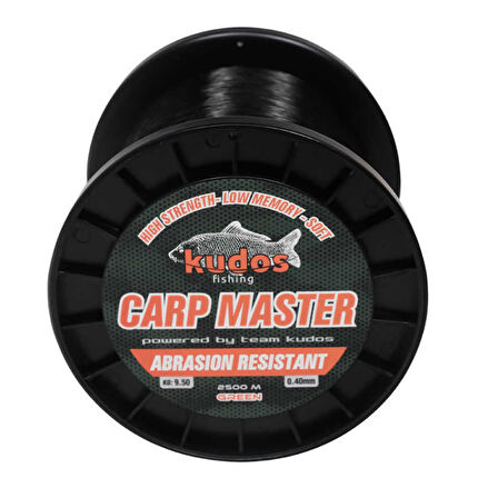 Kudos Carp Master 2500m 0.35 Yeşil Misina Standart-0,40mm