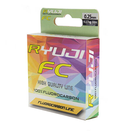Ryuji %100 Fluoro Carbon 0,23mm 50m Misina Standart-0.45