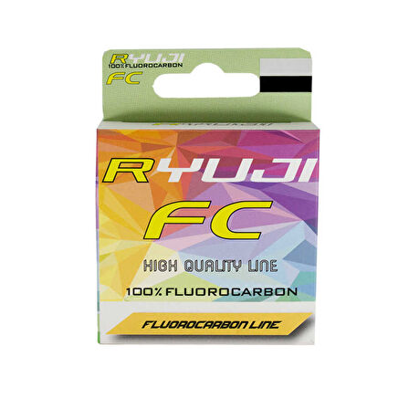 Ryuji %100 Fluoro Carbon 0,23mm 50m Misina Standart-0.45