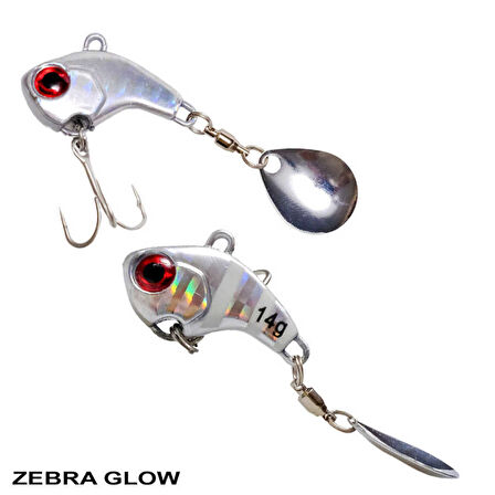 Ryuji Scorpy Vib 10gr ZEBRA GLOW-Standart