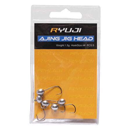 Ryuji Ajing Jig Head 1.5gr Zoka (5 Adet) Standart-4