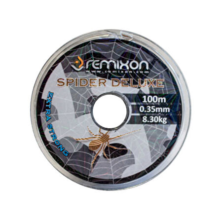 Remixon Spider Deluxe Serisi 100m Monofilament Misina Standart-0,25