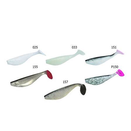 Remixon SH100 10cm Silikon Yem (10 Adet) P150-Standart