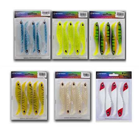 Remixon Curvy Shad 10,5cm (5 Adet) 03-Standart