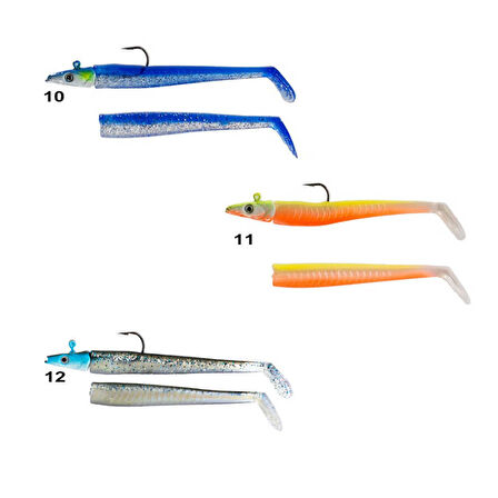 Remixon Snake Shad 11cm 10gr (2+2 Adet) 09-Standart