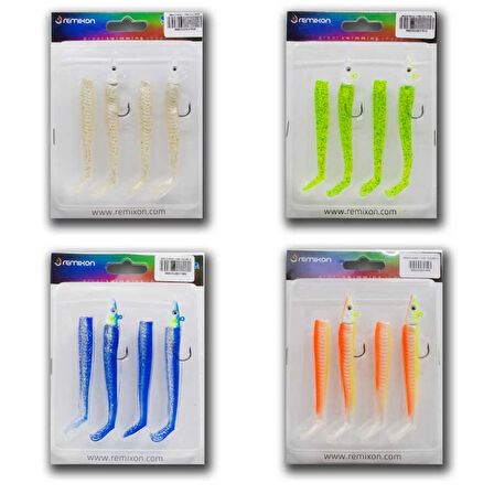 Remixon Snake Shad 11cm 10gr (2+2 Adet) 09-Standart
