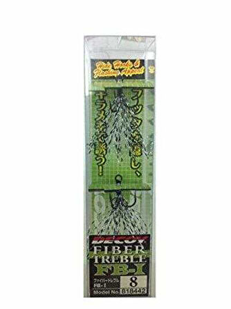 DECOY FB-I Fiber Treble Floş Elyaflı Üçlü İğne 6
