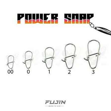 Fujin Power Snap Maket Balık ve LRF Klipsi #3