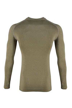Fujin Seamless Termal İçlik Khaki Üst Large (L)