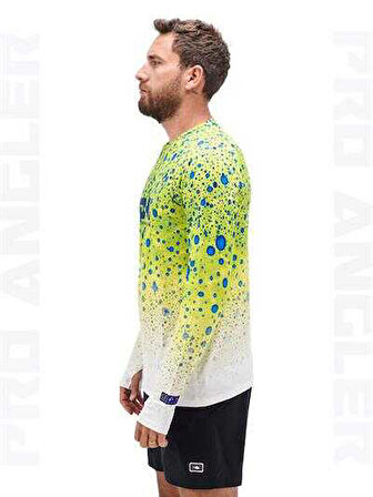 Fujin Pro Angler S24 T-Shirt Green Ocean Medium (M)