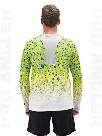 Fujin Pro Angler S24 T-Shirt Green Ocean Medium (M)