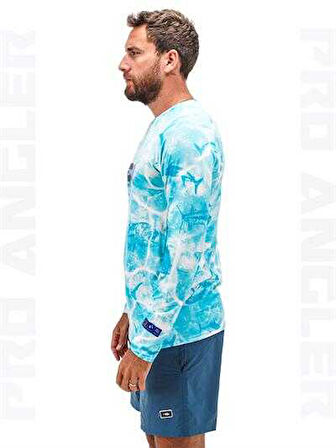 Fujin Pro Angler S24 T-Shirt Water Camo Small (S)