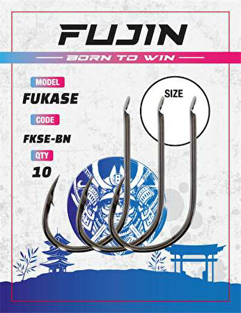 Fujin Fukase Düz Olta Kancası #2/0