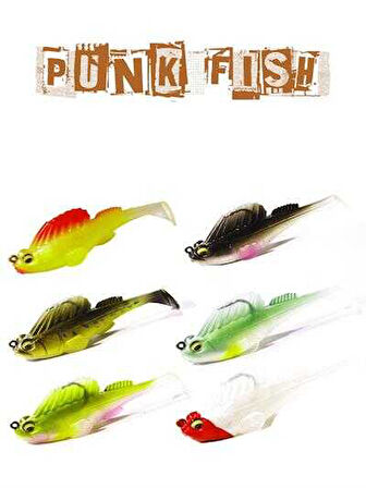 FUJIN Punk Fish 8cm 14gr Silikon Yem 01
