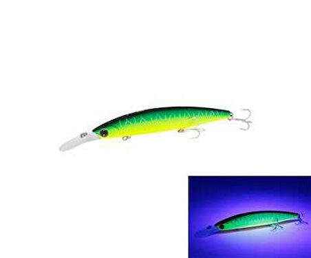 Fujin Deeper 125S-DR Slow Sinking Maket Balık 174 ZB Rainbow