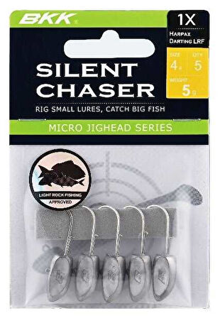 BKK Silent Chaser-Harpax Darting LRF Jighead 4 no 5 gr