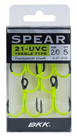 BKK Spear-21 UVC Üçlü Olta İğnesi 1