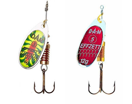 Dam Effzet Standard Spinner 4 gr #2 Kaşık Reflex Red