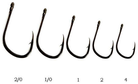 Lineaeffe Carp Hook Rıng Black 2/0 Numara