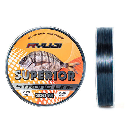 RYUJI SUPERIOR 300M BLUE MİSİNA Standart-0,25