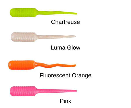 Berkley Gulp Alive Fish Fry 2cm LRF Silikonu Chartreuse