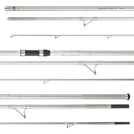 Daiwa New Crosscast 4.20m 100-225gr 3P Surf Olta Kamışı Standart-Standart