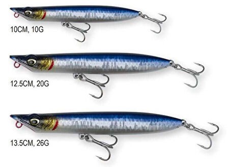 Savage Gear Slap Walker 12.5cm 20gr Sahte Balık Blue Flash