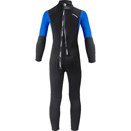 Cressi Morea Wetsuit Junior Dalış Elbisesi BLACK/BLUE-3MM-13/14 YAŞ