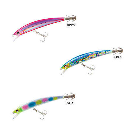 Yozuri Crystal Minnow Egi Sinking Kalamar Sahte Balığı LH-F1027 - 130MM